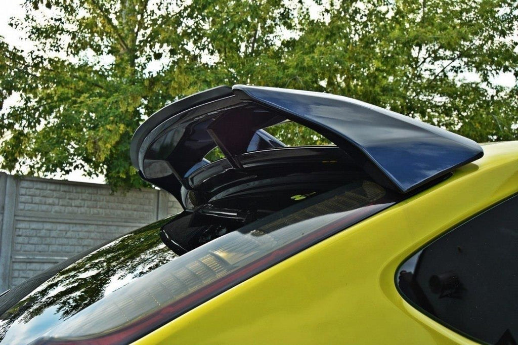 Maxton Design Spoiler CAP passend für Ford Focus RS Mk2 schwarz Hochglanz