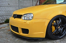 Laden Sie das Bild in den Galerie-Viewer, Maxton Design Front Ansatz passend für VW GOLF 4 R32 schwarz Hochglanz