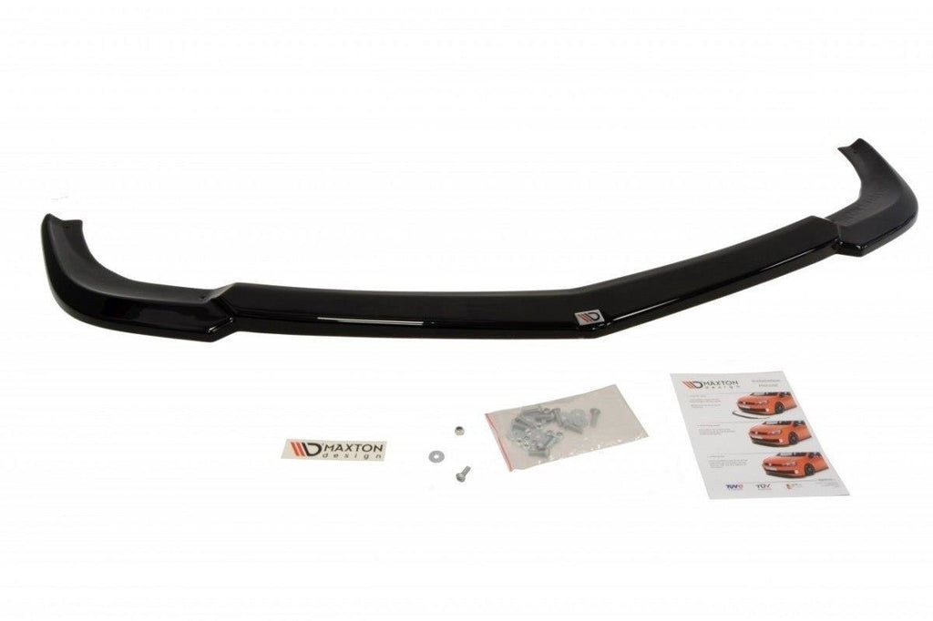 Maxton Design Front Ansatz passend für MERCEDES CLS C218 AMG LINE schwarz Hochglanz