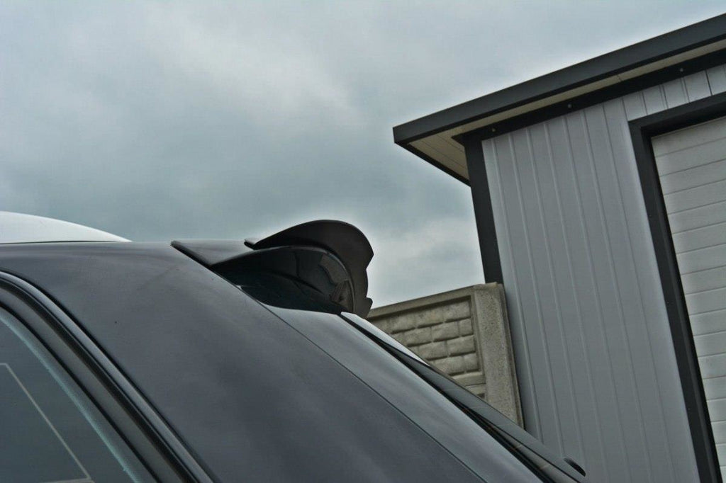 Maxton Design Spoiler CAP passend für Audi S4 / A4 S-Line B7 Avant schwarz Hochglanz