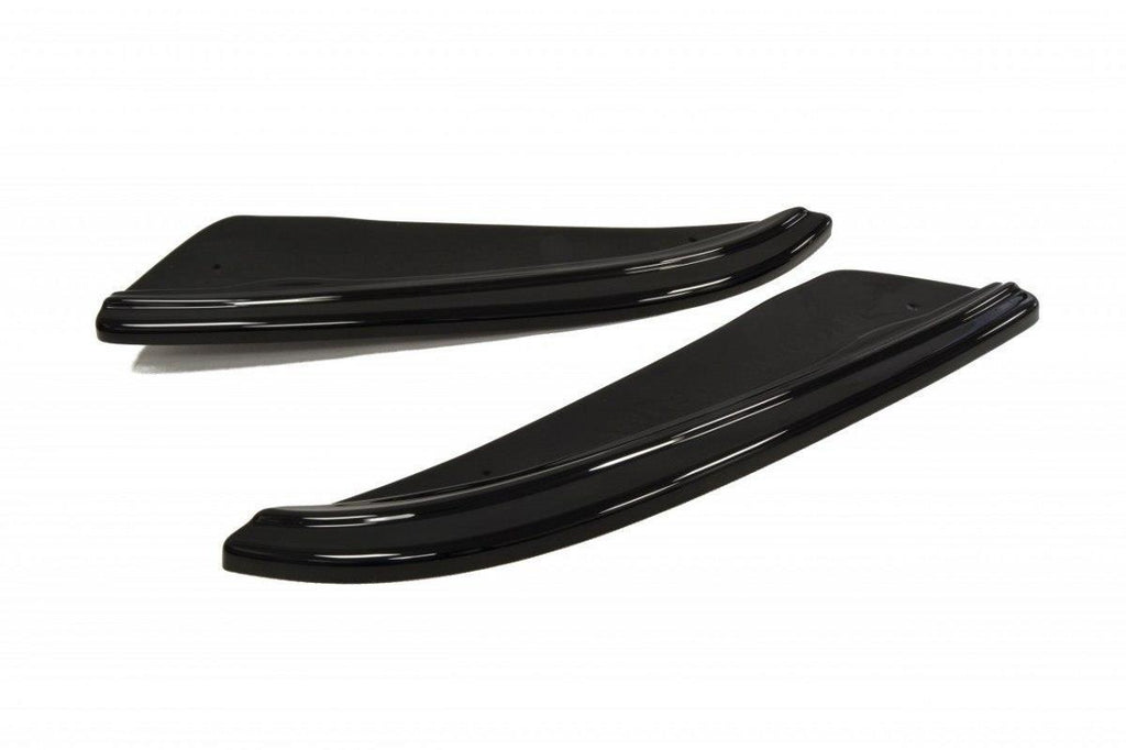 Maxton Design Heck Ansatz Flaps Diffusor passend für BMW 5er GT F07 schwarz Hochglanz