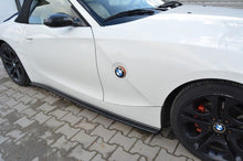 Laden Sie das Bild in den Galerie-Viewer, Maxton Design Seitenschweller Ansatz passend für BMW Z4 E85 / E86 vor Facelift schwarz Hochglanz