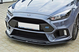 Maxton Design Front Ansatz passend für V.3 Ford Focus RS Mk3 schwarz Hochglanz