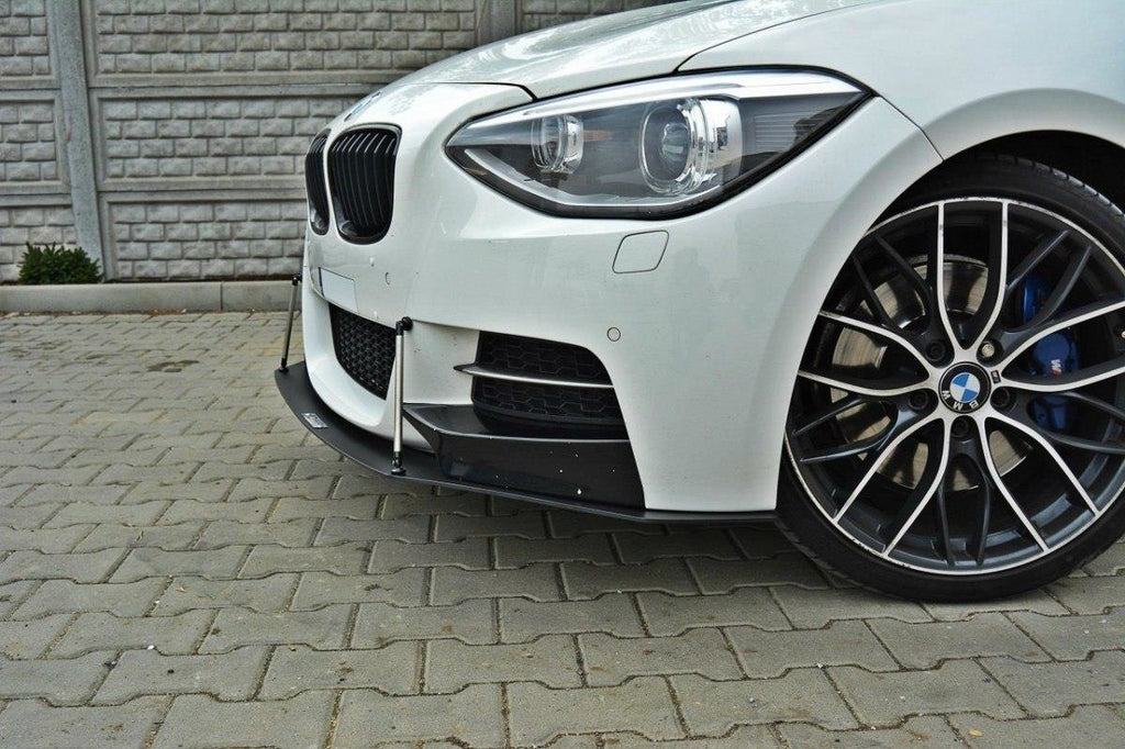 Maxton Design Racing Front Ansatz passend für passend für BMW 1er F20/F21 M-Power (vor FL)