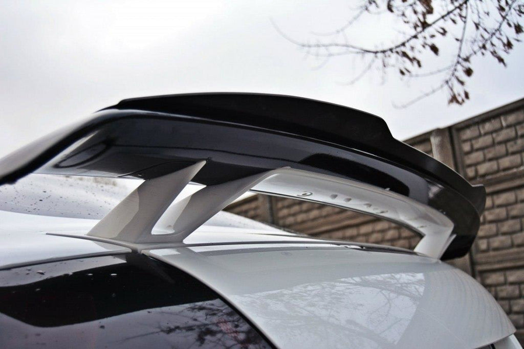 Maxton Design Spoiler CAP passend für Audi TT RS 8J schwarz Hochglanz