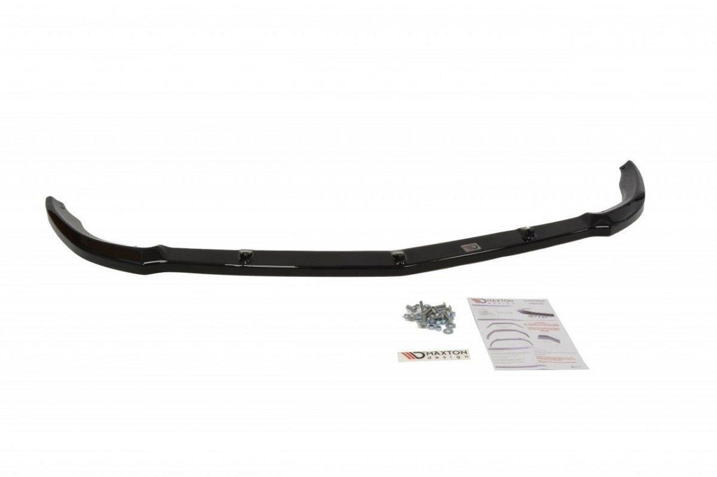 Maxton Design Front Ansatz passend für MERCEDES CLS C219 Serie schwarz Hochglanz