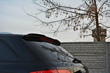 Laden Sie das Bild in den Galerie-Viewer, Maxton Design Spoiler CAP passend für Audi A4 B8 / B8 FL Avant schwarz Hochglanz