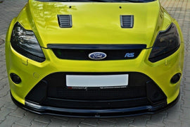 Maxton Design Front Ansatz passend für V.2 Ford Focus RS Mk2 schwarz Hochglanz