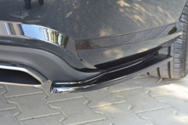 Maxton Design Heck Ansatz Flaps Diffusor passend für MERCEDES CLS C218 AMG LINE schwarz Hochglanz
