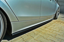 Laden Sie das Bild in den Galerie-Viewer, Maxton Design Seitenschweller Ansatz passend für BMW 1er E87 schwarz Hochglanz