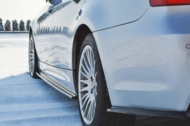 Maxton Design Seitenschweller Ansatz passend für BMW 3er E90/91 M Paket schwarz Hochglanz