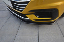 Laden Sie das Bild in den Galerie-Viewer, Maxton Design Front Ansatz passend für v.3 VW ARTEON schwarz Hochglanz