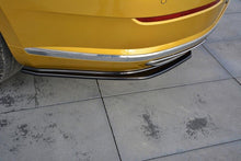 Laden Sie das Bild in den Galerie-Viewer, Maxton Design Heck Ansatz Flaps Diffusor passend für VW ARTEON schwarz Hochglanz
