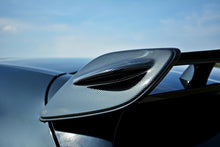 Laden Sie das Bild in den Galerie-Viewer, Maxton Design Spoiler Seiten Erweiterung Mercedes A W176 AMG Facelift schwarz Hochglanz