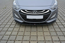 Laden Sie das Bild in den Galerie-Viewer, Maxton Design Front Ansatz passend für Hyundai i30 mk.2 schwarz Hochglanz