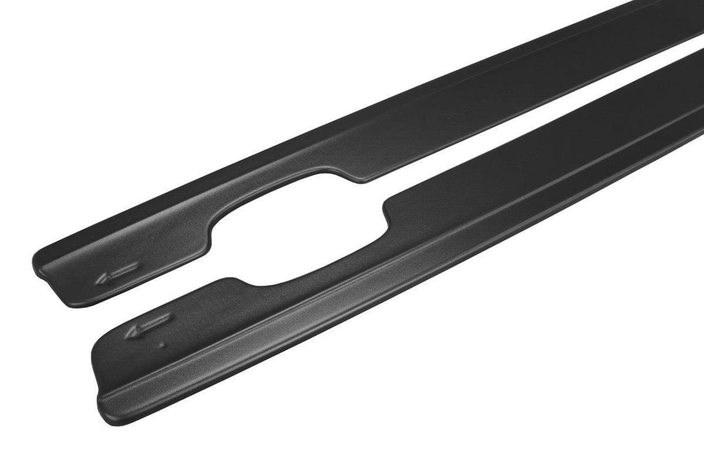 Maxton Design Seitenschweller Ansatz passend für BMW M3 E46 Coupe schwarz Hochglanz