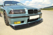 Laden Sie das Bild in den Galerie-Viewer, Maxton Design Front Ansatz passend für V.1 BMW M3 E36 schwarz Hochglanz