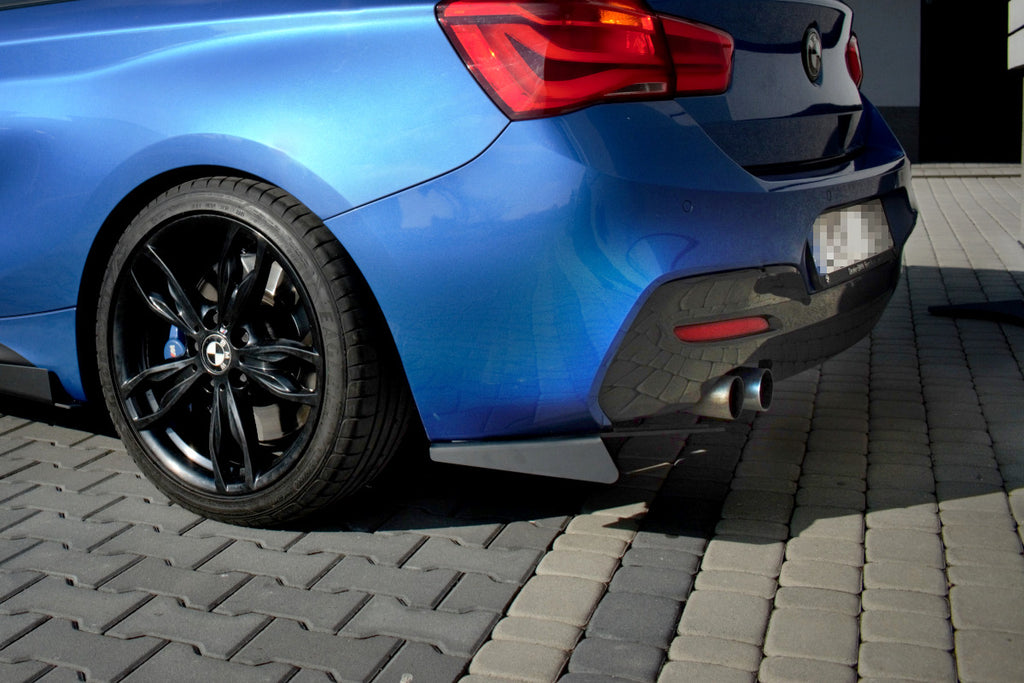 Maxton Design Heck Ansatz Flaps Diffusor passend für passend für BMW 1er F20/F21 M-Power FL