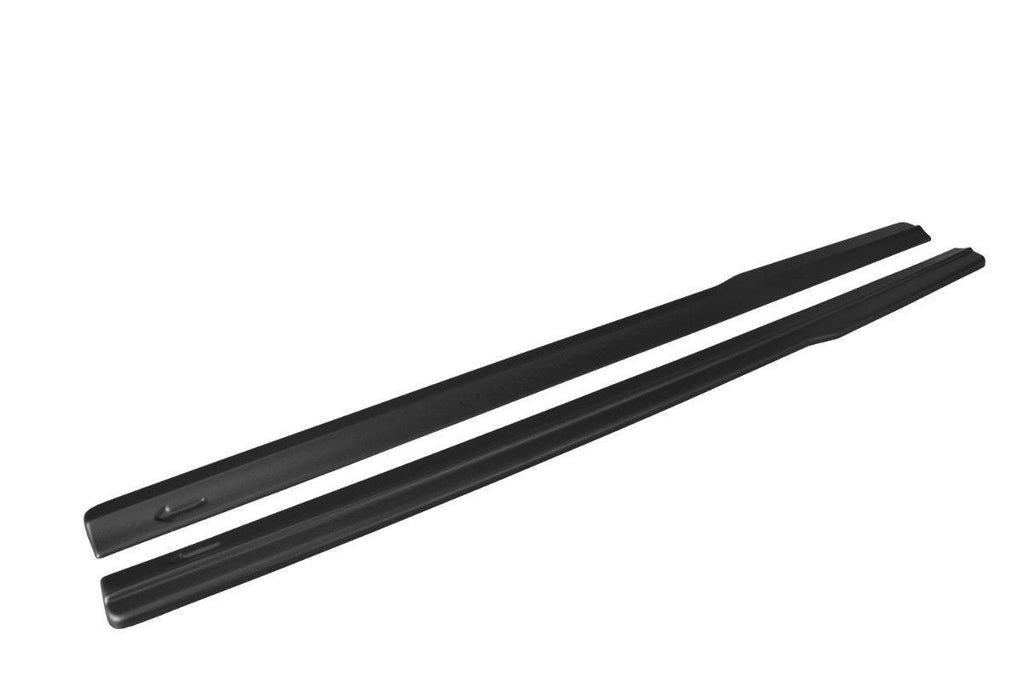 Maxton Design Seitenschweller Ansatz passend für Audi TT S / TT S-Line 8J  schwarz Hochglanz