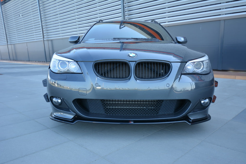 Maxton Design Front Ansatz passend für BMW 5er E60/61 M Paket schwarz