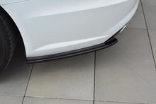 Laden Sie das Bild in den Galerie-Viewer, Maxton Design Heck Ansatz Flaps Diffusor passend für Audi A6 C7 Avant S-line/ S6 C7 Facelift schwarz Hochglanz