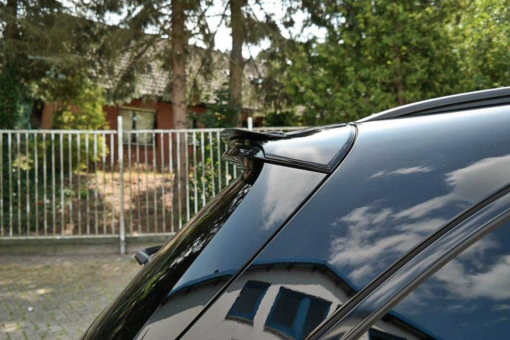 Maxton Design Spoiler CAP passend für Mercedes C-Klasse S205 63 AMG Kombi schwarz Hochglanz