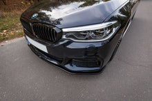Laden Sie das Bild in den Galerie-Viewer, Maxton Design Front Ansatz passend für V.2 BMW 5er G30/ G31 M-Paket schwarz Hochglanz