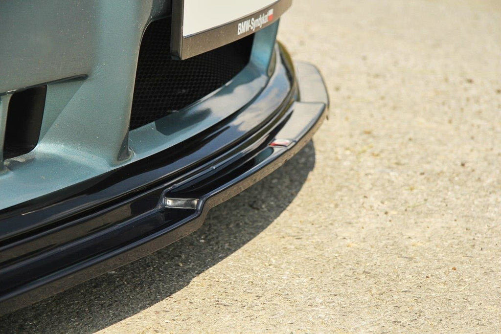 Maxton Design Front Ansatz passend für V.1 BMW M3 E36 schwarz Hochglanz