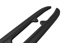 Laden Sie das Bild in den Galerie-Viewer, Maxton Design Heck Ansatz Flaps Diffusor passend für Mercedes CLS C218 schwarz Hochglanz