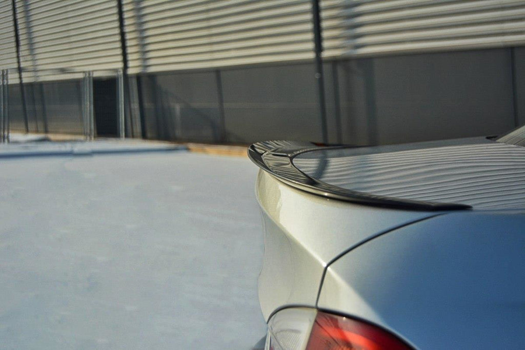 Maxton Design Spoiler CAP passend für BMW 3er E90 M Paket schwarz Hochglanz