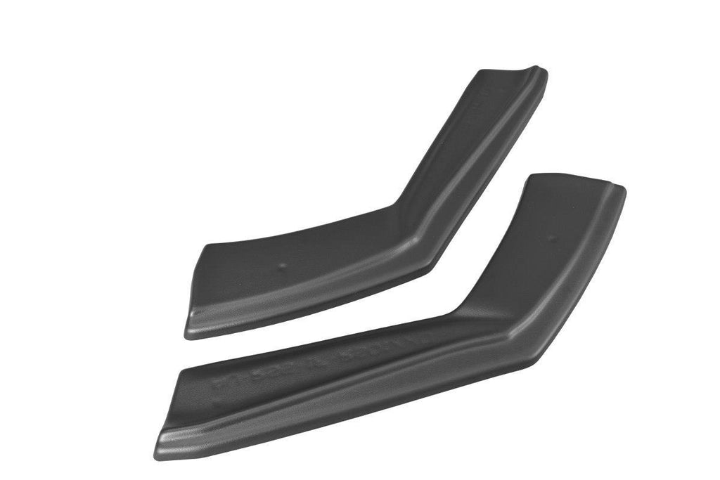 Maxton Design Heck Ansatz Flaps Diffusor passend für Audi RS5 Mk1 8T Facelift schwarz Hochglanz