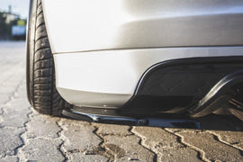 Maxton Design Heck Ansatz Flaps Diffusor passend für Audi S3 8P / S3 8P FL schwarz Hochglanz