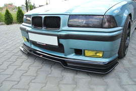 Maxton Design Front Ansatz passend für V.2 BMW M3 E36 schwarz Hochglanz
