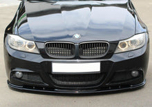 Laden Sie das Bild in den Galerie-Viewer, Maxton Design Front Ansatz passend für V.1 BMW 3er E91 M Paket FACELIFT schwarz Hochglanz