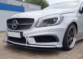 Maxton Design Racing Front Ansatz passend für passend für Mercedes A W176 AMG-Line