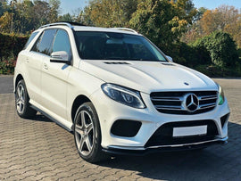 Maxton Design Seitenschweller Ansatz passend für Mercedes GLE W166 AMG-Line schwarz Hochglanz