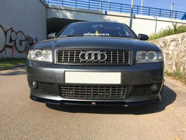 Maxton Design Front Ansatz passend für V.1 Audi A4 S-Line B6  schwarz Hochglanz