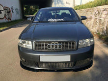 Laden Sie das Bild in den Galerie-Viewer, Maxton Design Front Ansatz passend für V.2 Audi A4 S-Line B6 schwarz Hochglanz