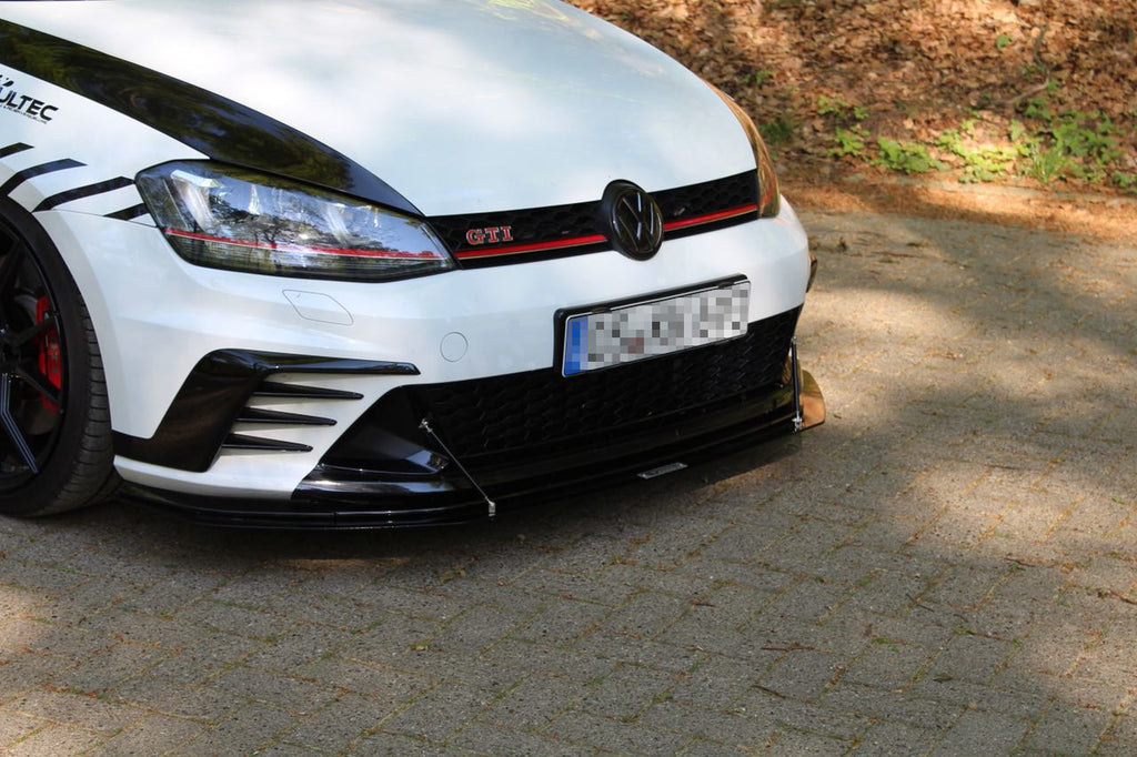 Maxton Design Racing Front Ansatz passend für passend für VW GOLF 7 GTI CLUBSPORT