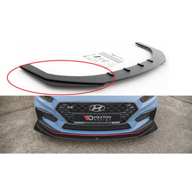Maxton Design Flaps Hyundai I30 N Mk3 Hatchback / Fastback schwarz Hochglanz