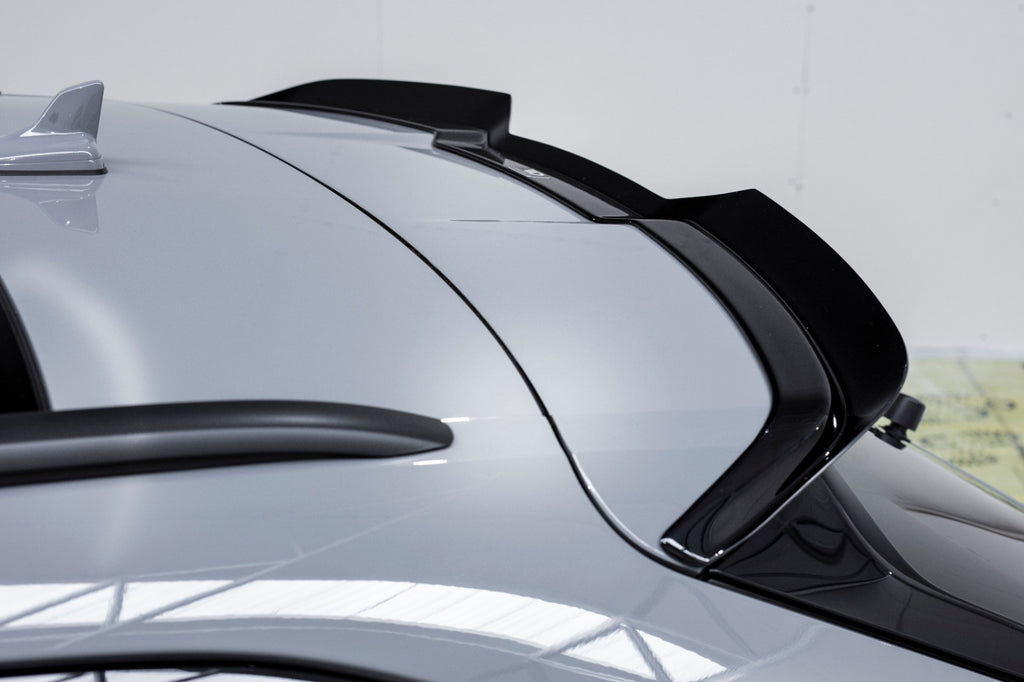 Maxton Design Spoiler CAP passend für V.2 Audi RS6 C8 schwarz Hochglanz