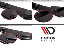 Laden Sie das Bild in den Galerie-Viewer, Maxton Design Front Ansatz passend für  BMW X4 M-Paket G02 schwarz Hochglanz