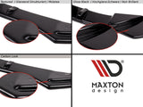 Maxton Design Front Ansatz V.2 für BMW 2 M-Paket F22 schwarz Hochglanz