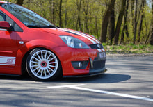 Laden Sie das Bild in den Galerie-Viewer, Maxton Design Front Ansatz passend für V.2 Ford Fiesta ST Mk6 schwarz Hochglanz