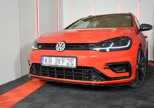 Laden Sie das Bild in den Galerie-Viewer, Maxton Design Front Ansatz passend für V.7 VW GOLF 7 R FACELIFT  schwarz Hochglanz