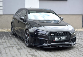 Maxton Design Racing Front Ansatz passend für V.2 passend für AUDI RS3 8V FL SPORTBACK