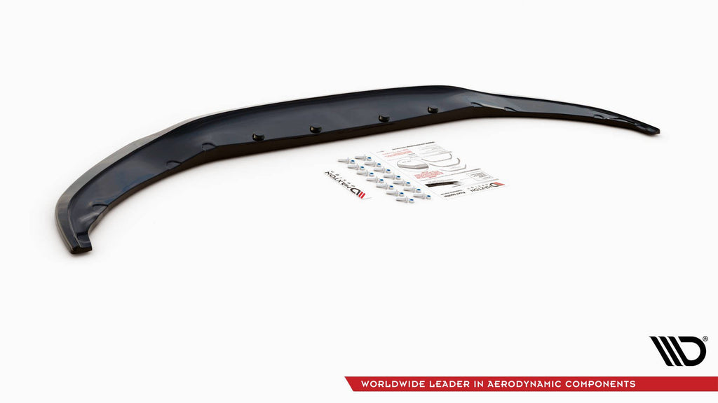 Maxton Design Front Ansatz V.1 für BMW 7 M-Paket G11 schwarz Hochglanz