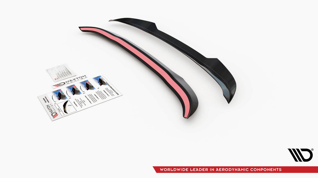 Maxton Design Spoiler CAP für BMW X7 M G07 schwarz Hochglanz