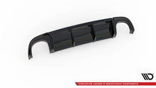 Laden Sie das Bild in den Galerie-Viewer, Maxton Design Diffusor Heck Ansatz passend für Audi RS4 B7 schwarz Hochglanz