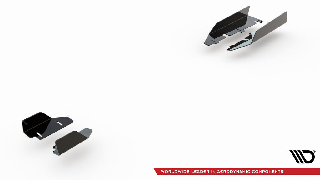 Maxton Design Side Flaps passend für passend für Audi RS3 8V Sportback schwarz Hochglanz
